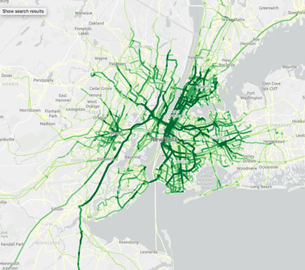 nyc transit map