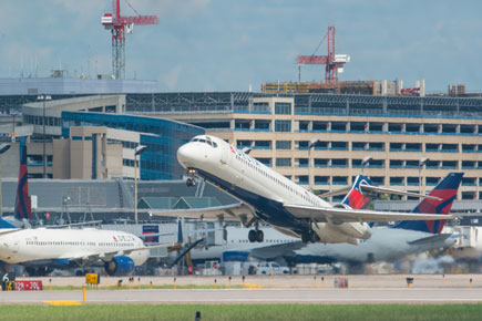 airplane taking off