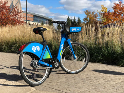 free standing bike