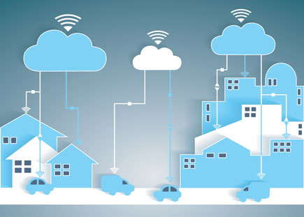 home and city internet connection