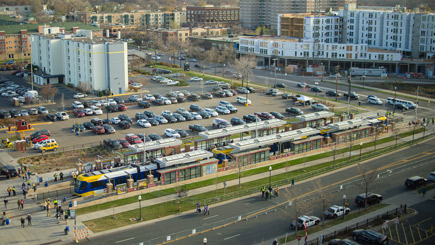 stadium village station