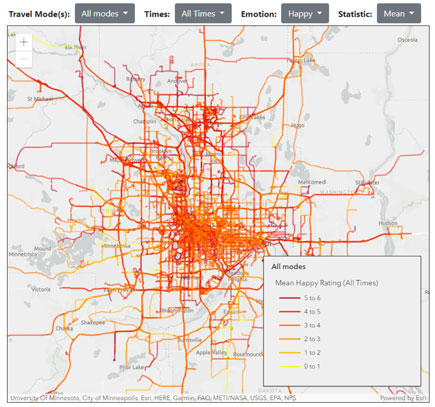 happiness map