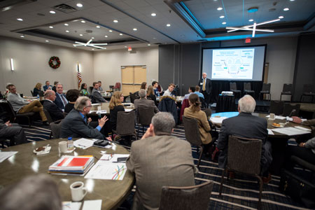 Jeffrey Dorko and symposium participants